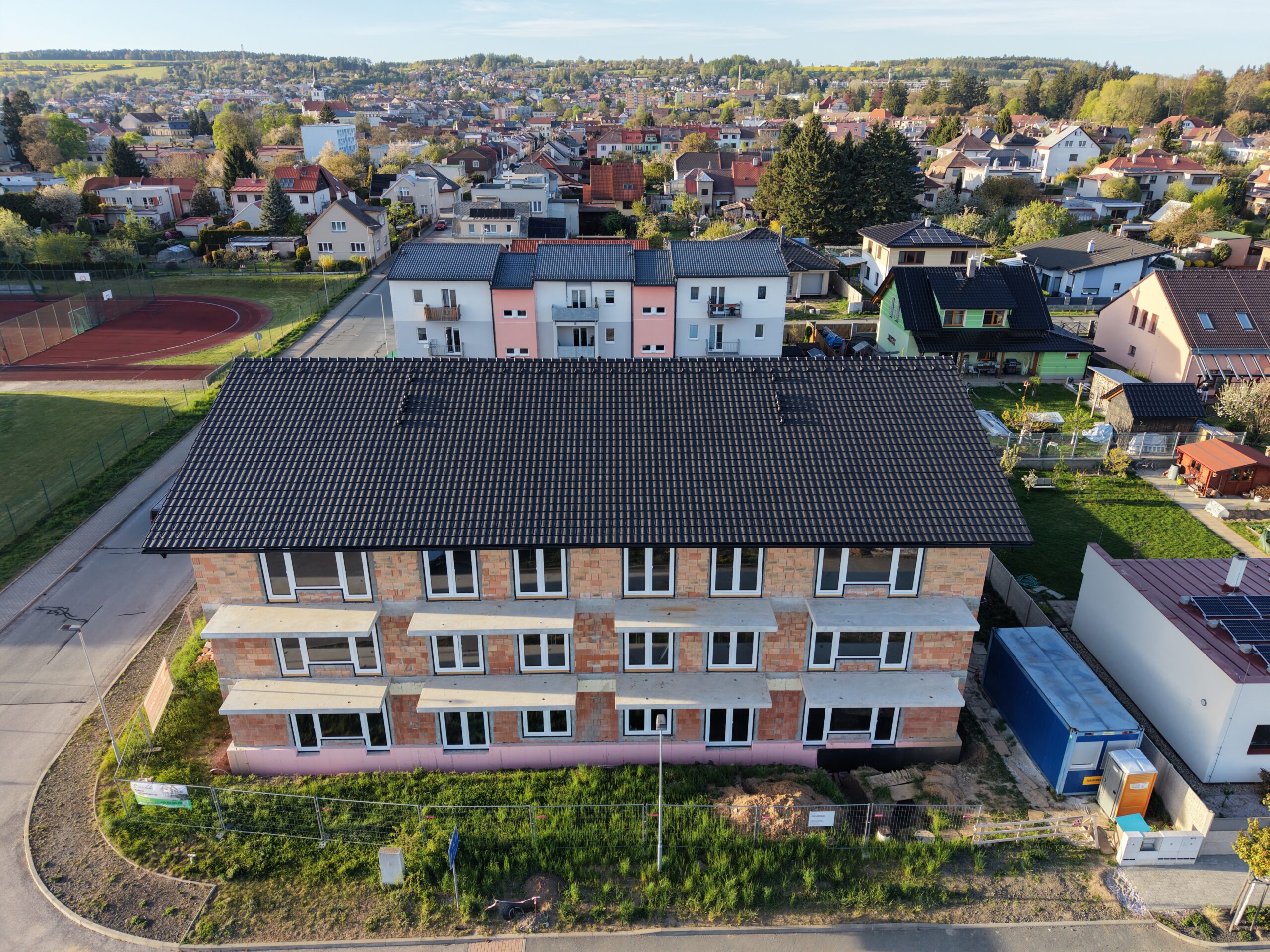 Výstavba bytového domu – Hořice